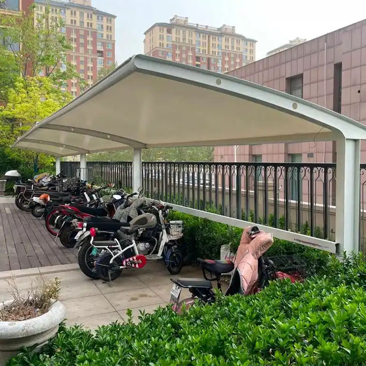 花垣县膜结构电动车棚